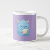 Dreamy Sleep Monster Kids Mug — Sweet Dreams Jumbo-Tasse (Rechts)