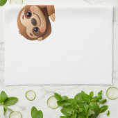 Dreamy Sloth Geschirrtuch (Gefaltet)