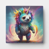 Dreamy Slothicorn: Eine Rainbow Baby Fantasy, Fotoplatte (Vorderseite)
