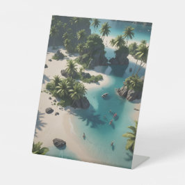 Dreamy snorkel spot sockelschild