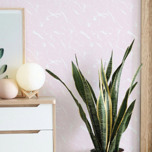 Dreamy Soft Pastel Pink Marmor Tapete