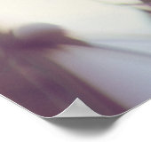 Dreamy Soft Yellow Helenium Blume Poster (Ecke)