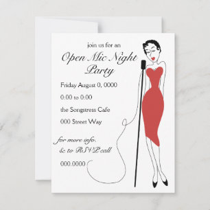 Dreamy Songstress Einladung