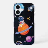 ✨ Dreamy Space Adventure – iPhone 16 Cover Design iPhone 16 Hülle (Rückseite)