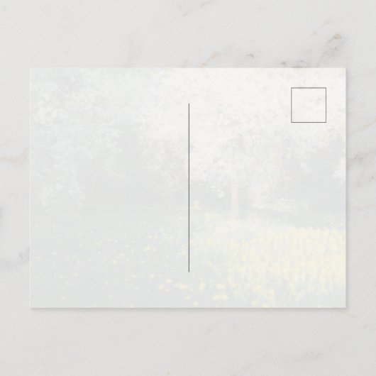 Dreamy spring orchard postkarte (Rückseite)