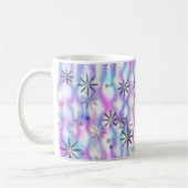 Dreamy Starburst Waves Pattern Kaffeetasse (Links)