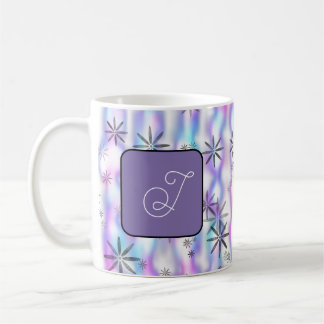 Dreamy Starburst Waves Pattern Personalized Kaffeetasse