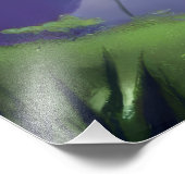 Dreamy Starry Night Fotodruck (Ecke)