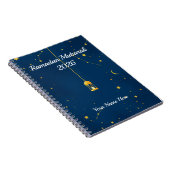 Dreamy Starry Night Islamic Notizblock (Rechte Seite)