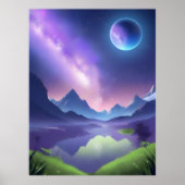 Dreamy Starry Night Poster (Vorne)