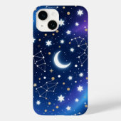 Dreamy Starry Night Sky - Celestial C Case-Mate iPhone Hülle (Rückseite)