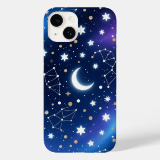 Dreamy Starry Night Sky - Celestial C Case-Mate iPhone 14 Hülle