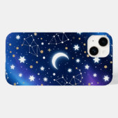 Dreamy Starry Night Sky - Celestial C Case-Mate iPhone Hülle (Rückseite (Horizontal))