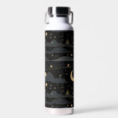 Dreamy Starry Night Sky Water Flasche (Vorne)