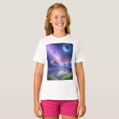 Dreamy Starry Night T-Shirt (Vorne ganz)
