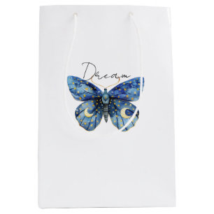 Dreamy Stars Moon Butterfly Mittlere Geschenktüte