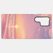 Dreamy Sunset Beach & Stardust Phone Case Samsung Galaxy Hülle (Rückseite (Horizontal))
