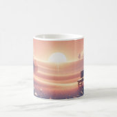 Dreamy Sunset Scene Tasse (Mittel)
