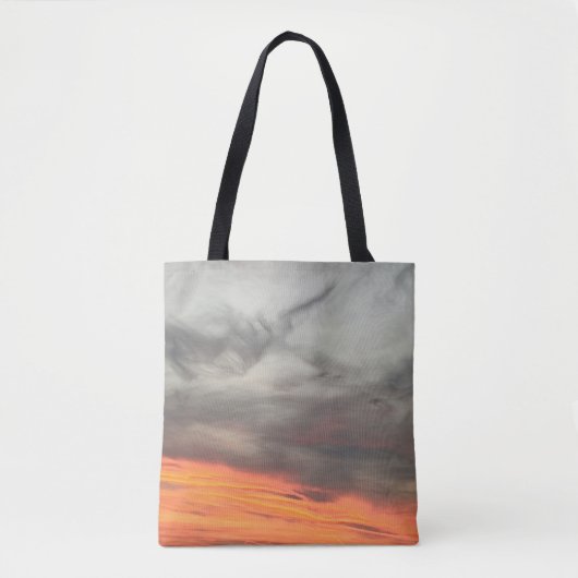 Dreamy Sunset Sky Tasche (Vorderseite)