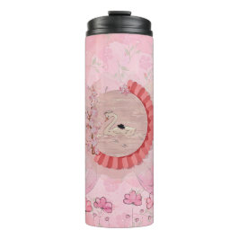 Dreamy Swan Thermal Tumbler Thermosbecher