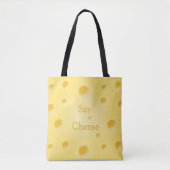 Dreamy Swiss Cheese Whimsical Customizable Tasche (Vorderseite)