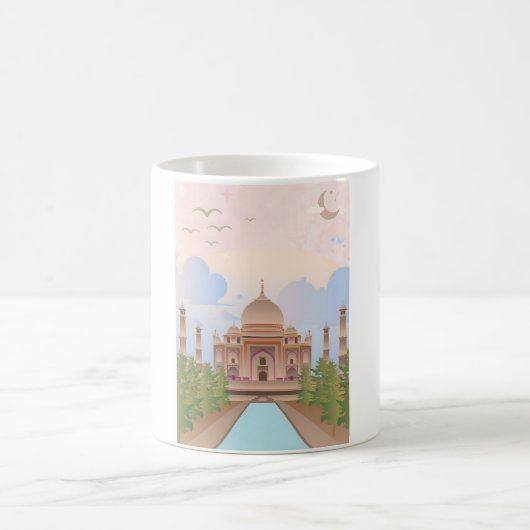 Dreamy taj mahal kaffeetasse (Mittel)