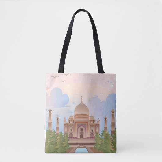 Dreamy taj mahal tasche (Vorderseite)