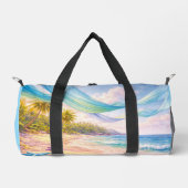 Dreamy Tropical Paradise Duffle Bag (Vorderseite)