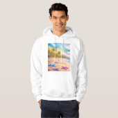 Dreamy Tropical Paradise Hoodie (Vorne ganz)