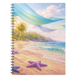 Dreamy Tropical Paradise Notizblock