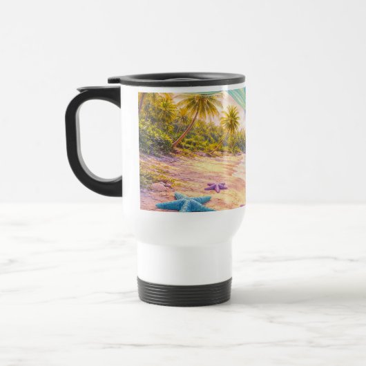 Dreamy Tropical Paradise Reisebecher (Links)