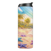 Dreamy Tropical Paradise Thermosbecher (Nach links gedreht)