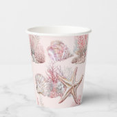 Dreamy under Sea Baby Shower Pappbecher (Rückseite)