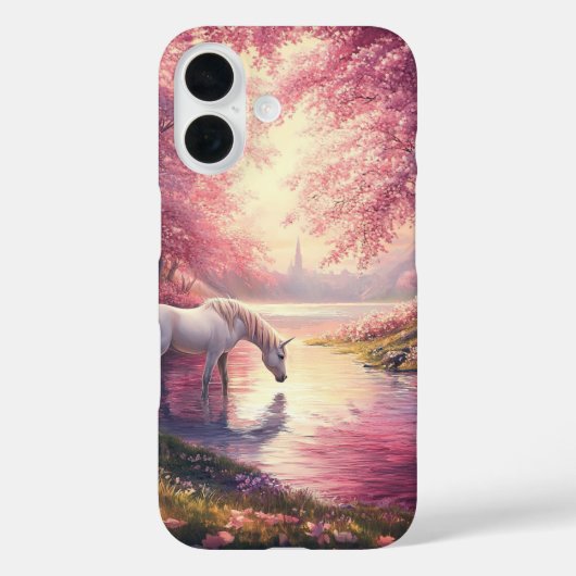 Dreamy Unicorn iPhone Case (Rückseite)