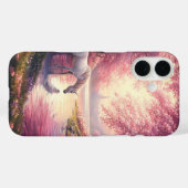 Dreamy Unicorn iPhone Case (Rückseite (Horizontal))
