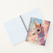 Dreamy Unicorn Spiral Notebook Notizblock (Innenseite)