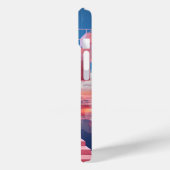 Dreamy Vaporwave Staircase iPhone 15 Case (Rückseite / Links)