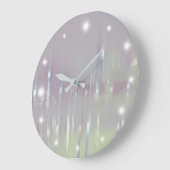 Dreamy Venice Italien Große Wanduhr (Winkel)