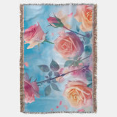 Dreamy Vibrany Rose Decke (Vorderseite Vertikal)