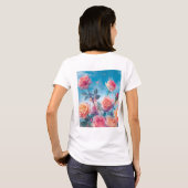 Dreamy Vibrany Rose T-Shirt (Schwarz voll)