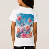 Dreamy Vibrany Rose T-Shirt (Rückseite)