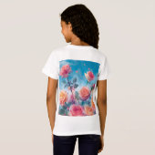 Dreamy Vibrany Rose T-Shirt (Schwarz voll)