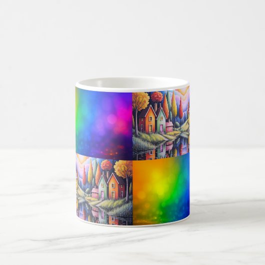 Dreamy Village Mug Kaffeetasse (Mittel)