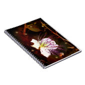 Dreamy Vintage Palestine Caper Blossom Notebook Notizblock (Rechte Seite)