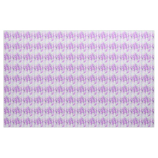 Dreamy Violet Pattern Stoff (Yard (91,4 cm))