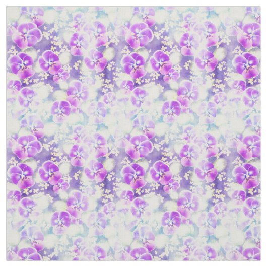 Dreamy Violet Pattern Stoff (Muster)