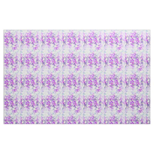 Dreamy Violet Pattern Stoff (Fat Quarter (45,7 x 55,9 cm))