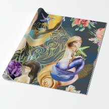 Dreamy Water color Mermaid