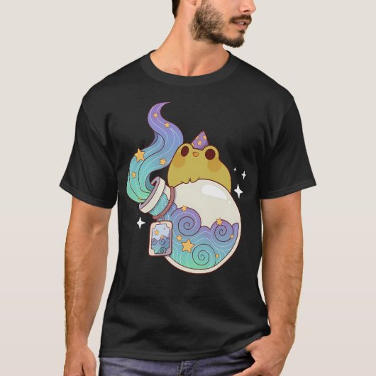Dreamy Water Tasche mit Wizard Frog T-Shirt (Vorderseite)