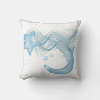 Dreamy Watercolor Abstract Fleece Blanket Kissen
